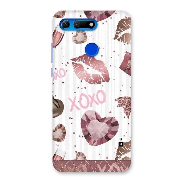 Wine Lip xoxo Back Case for Honor View 20