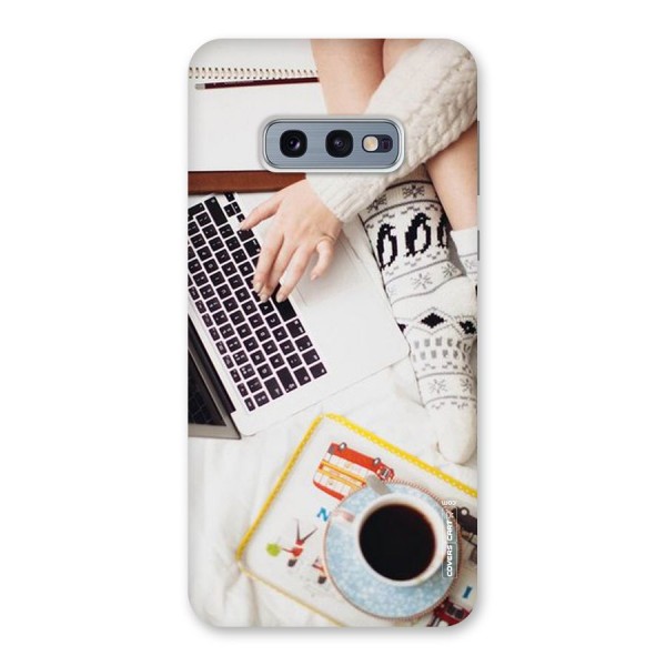 Winter Relaxation Back Case for Galaxy S10e