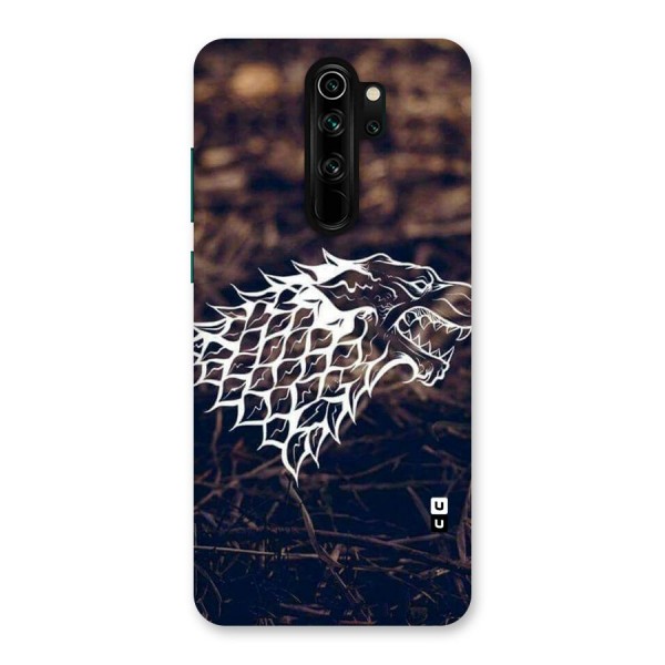 Wolf In White Back Case for Redmi Note 8 Pro
