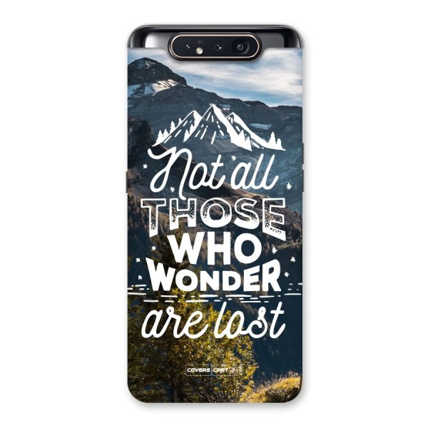 Wonder Lost Back Case for Galaxy A80