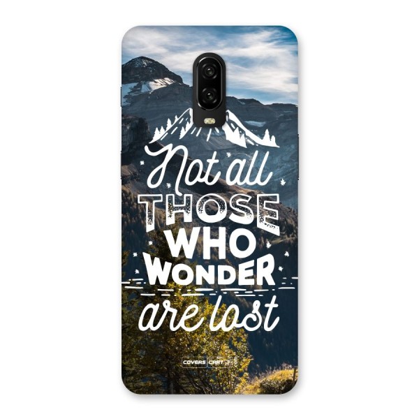 Wonder Lost Back Case for OnePlus 6T