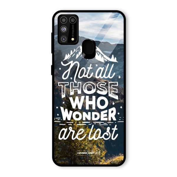 Wonder Lost Glass Back Case for Galaxy M31
