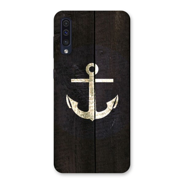 Wood Anchor Back Case for Galaxy A50
