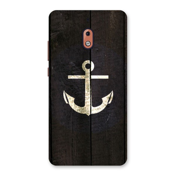 Wood Anchor Back Case for Nokia 2.1