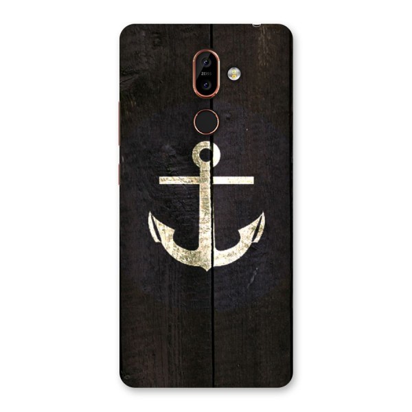 Wood Anchor Back Case for Nokia 7 Plus