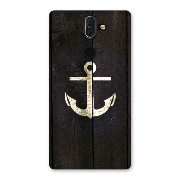 Wood Anchor Back Case for Nokia 8 Sirocco