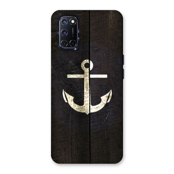 Wood Anchor Back Case for Oppo A52