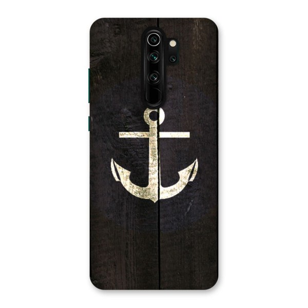 Wood Anchor Back Case for Redmi Note 8 Pro