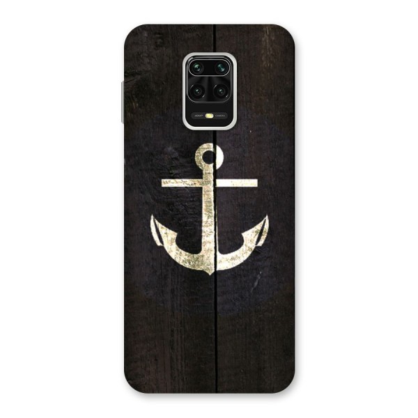 Wood Anchor Back Case for Redmi Note 9 Pro Max