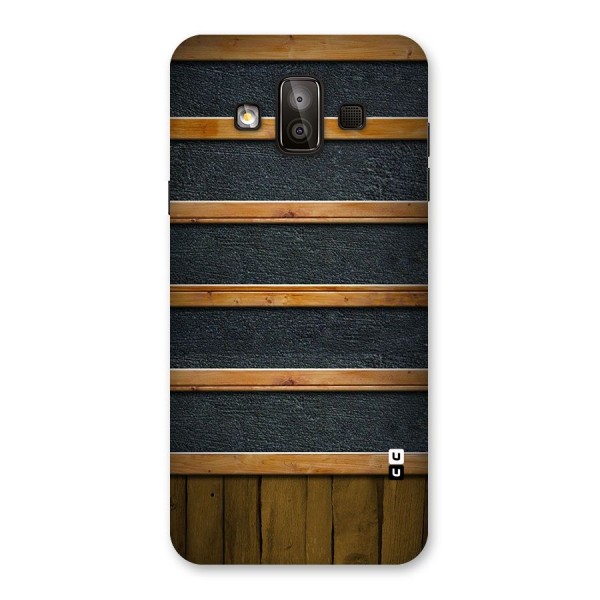 Wood Design Back Case for Galaxy J7 Duo