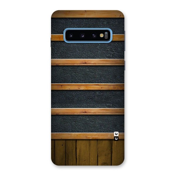 Wood Design Back Case for Galaxy S10