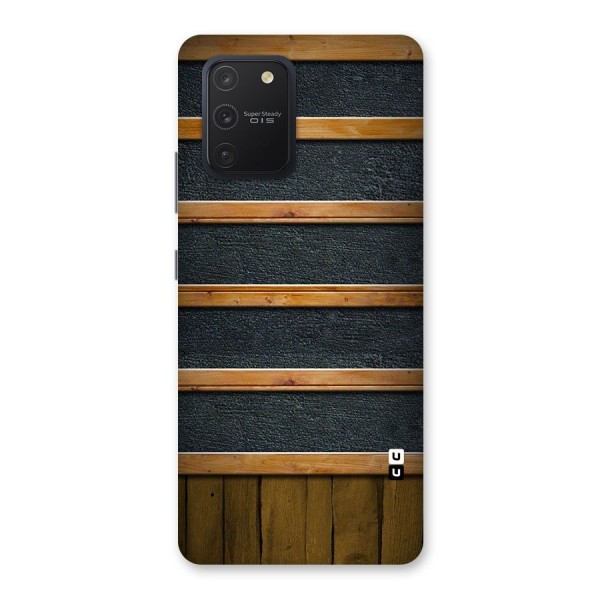 Wood Design Back Case for Galaxy S10 Lite