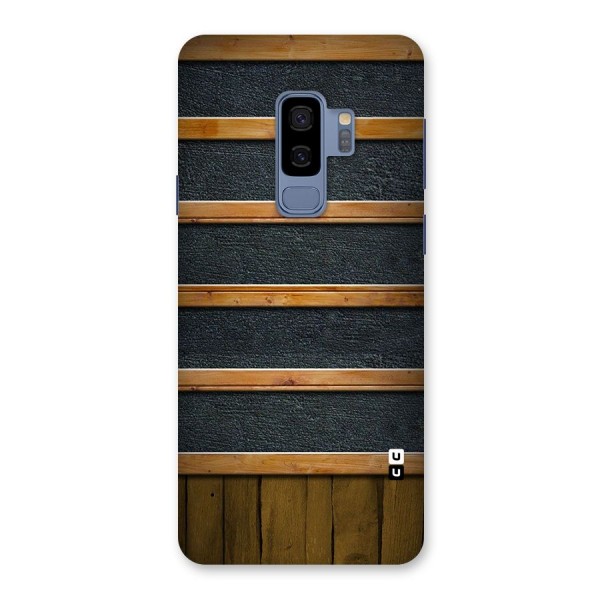 Wood Design Back Case for Galaxy S9 Plus