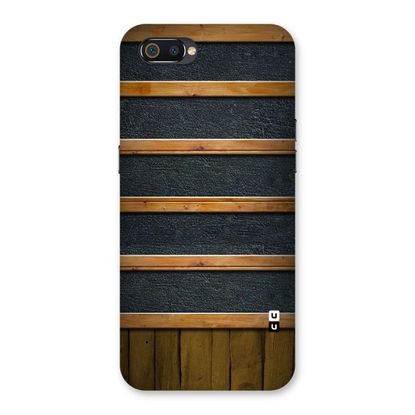 Wood Design Back Case for Realme C2