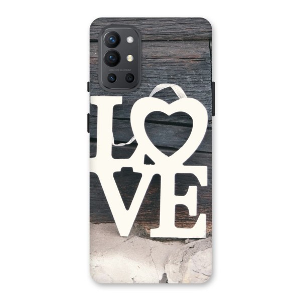 Wood Love Lock Back Case for OnePlus 9R