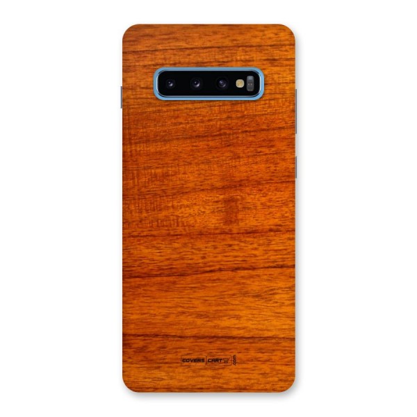 Wood Texture Design Back Case for Galaxy S10 Plus