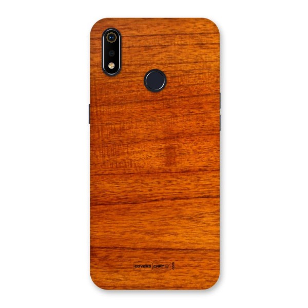 Wood Texture Design Back Case for Realme 3i