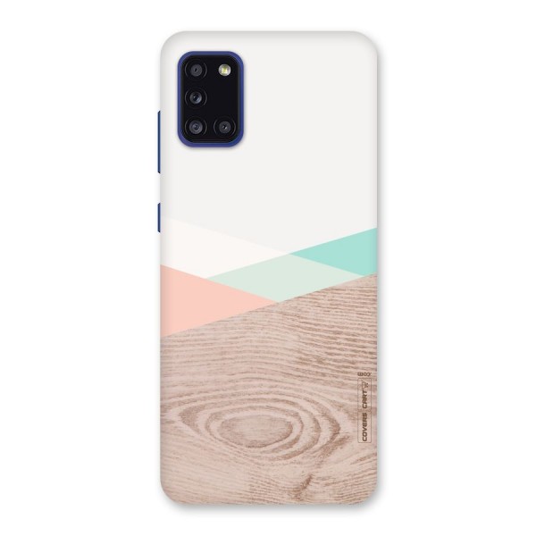 Wooden Fusion Back Case for Galaxy A31