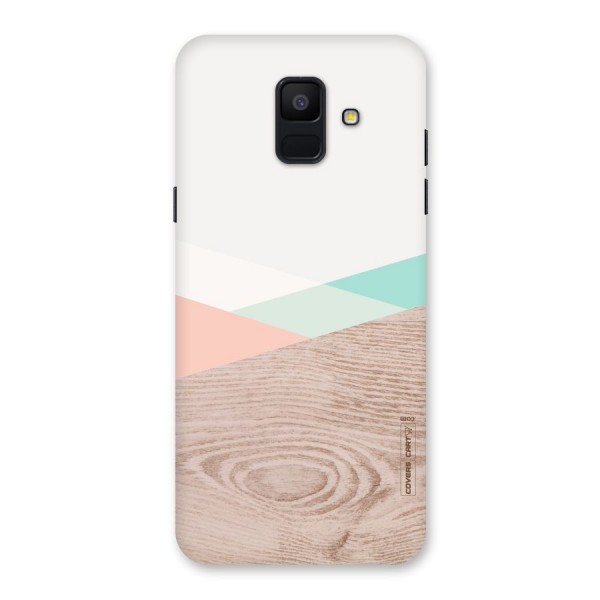 Wooden Fusion Back Case for Galaxy A6 (2018)