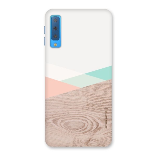 Wooden Fusion Back Case for Galaxy A7 (2018)