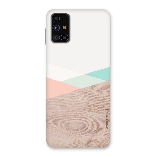 Wooden Fusion Back Case for Galaxy M31s