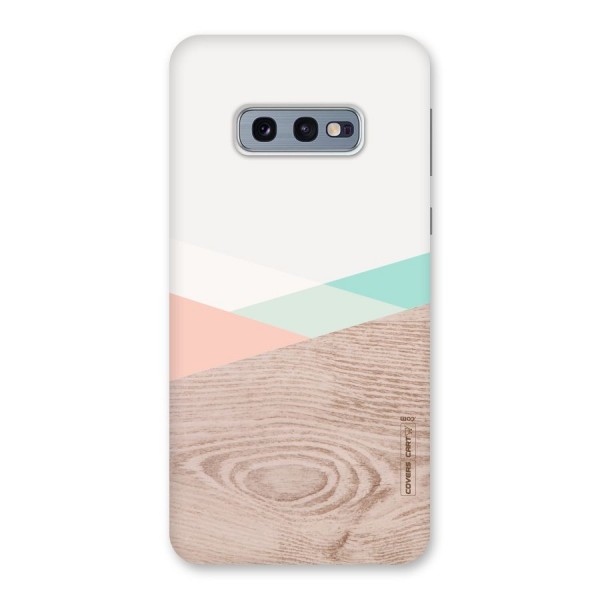 Wooden Fusion Back Case for Galaxy S10e