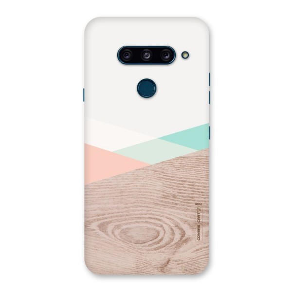 Wooden Fusion Back Case for LG  V40 ThinQ