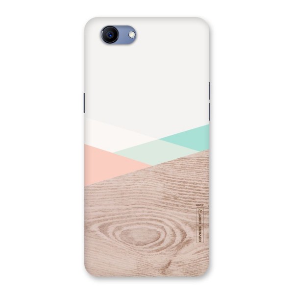 Wooden Fusion Back Case for Oppo Realme 1