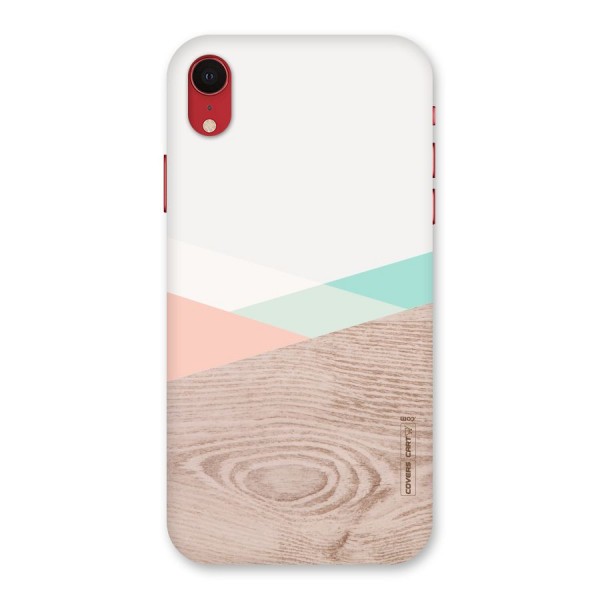 Wooden Fusion Back Case for iPhone XR