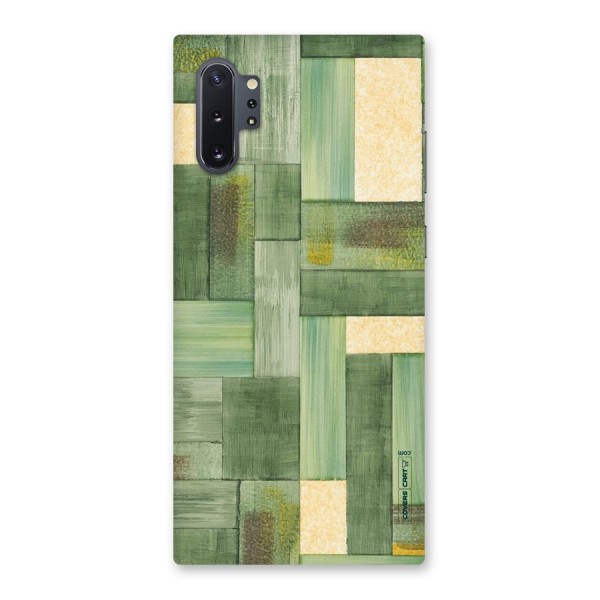Wooden Green Texture Back Case for Galaxy Note 10 Plus