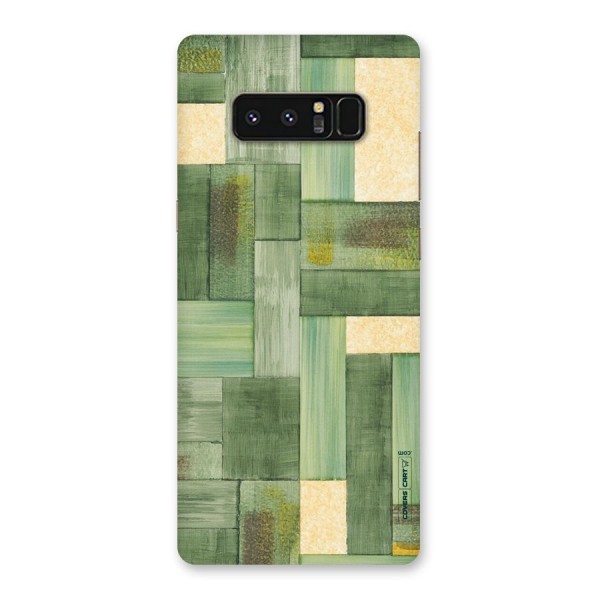 Wooden Green Texture Back Case for Galaxy Note 8