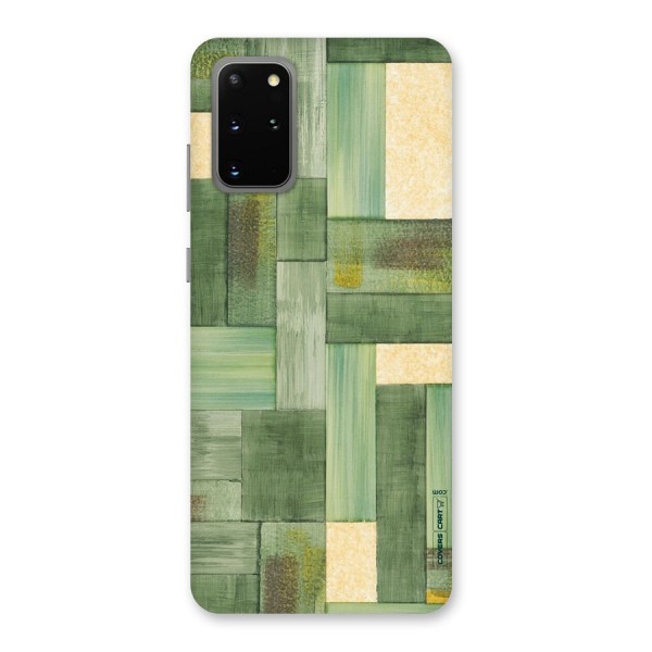 Wooden Green Texture Back Case for Galaxy S20 Plus