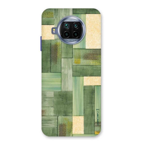 Wooden Green Texture Back Case for Mi 10i