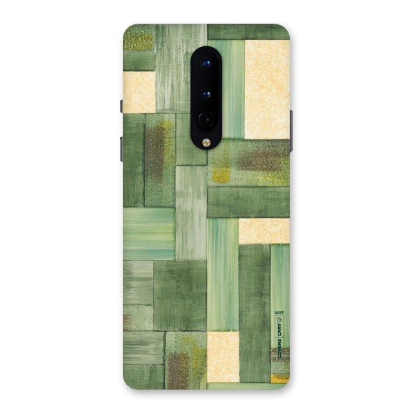 Wooden Green Texture Back Case for OnePlus 8