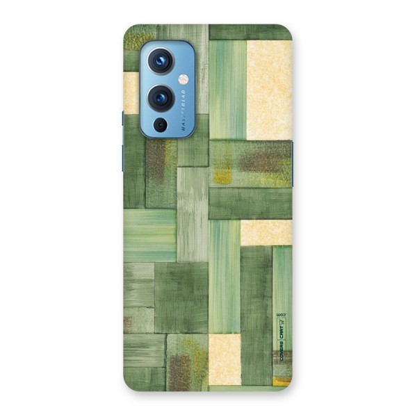 Wooden Green Texture Back Case for OnePlus 9
