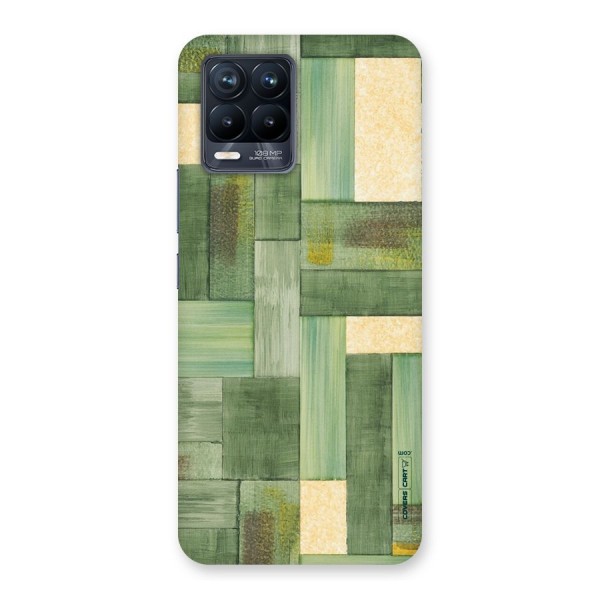 Wooden Green Texture Back Case for Realme 8 Pro