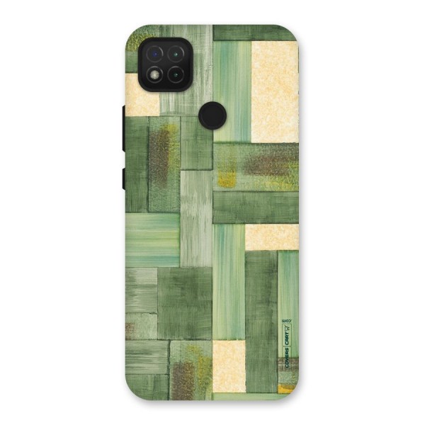 Wooden Green Texture Back Case for Redmi 9C