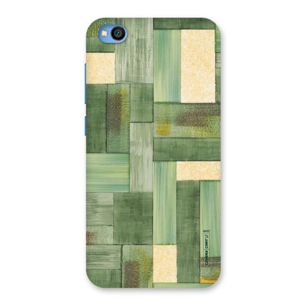 Wooden Green Texture Back Case for Redmi Go