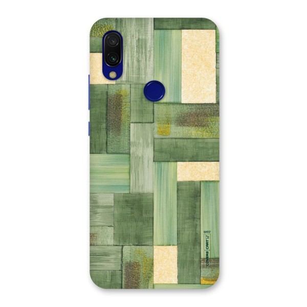 Wooden Green Texture Back Case for Redmi Y3