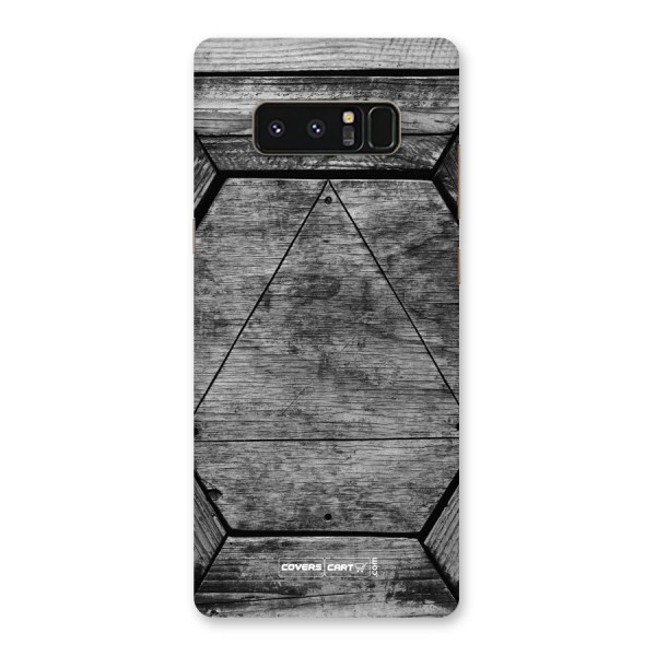 Wooden Hexagon Back Case for Galaxy Note 8
