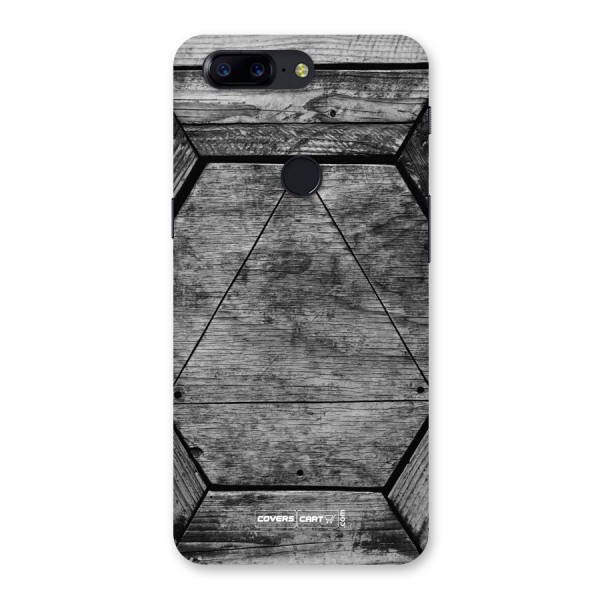 Wooden Hexagon Back Case for OnePlus 5T