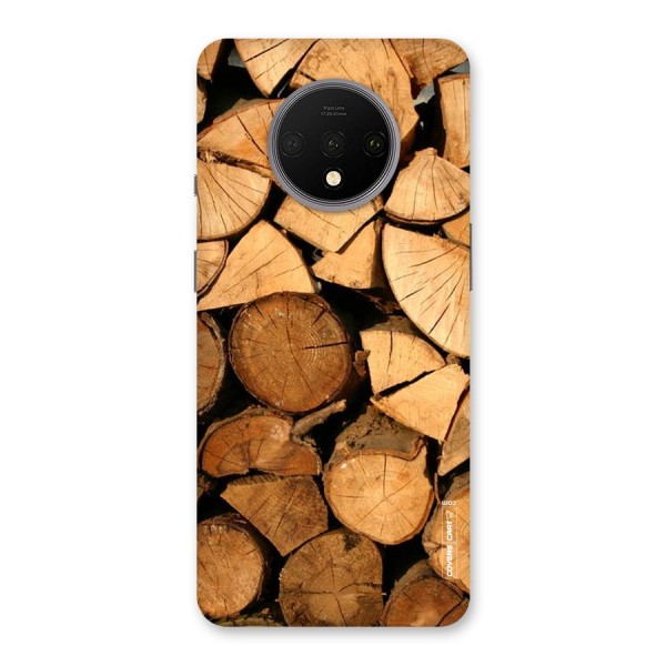 Wooden Logs Back Case for OnePlus 7T