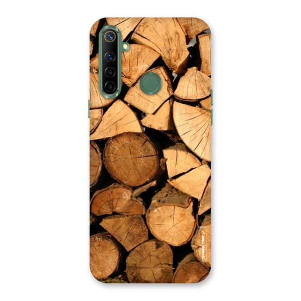 Wooden Logs Back Case for Realme Narzo 10