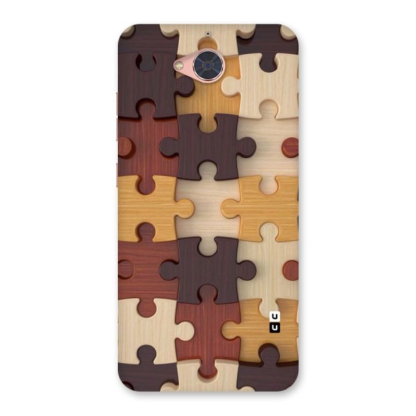 Wooden Puzzle (Printed) Back Case for Gionee S6 Pro