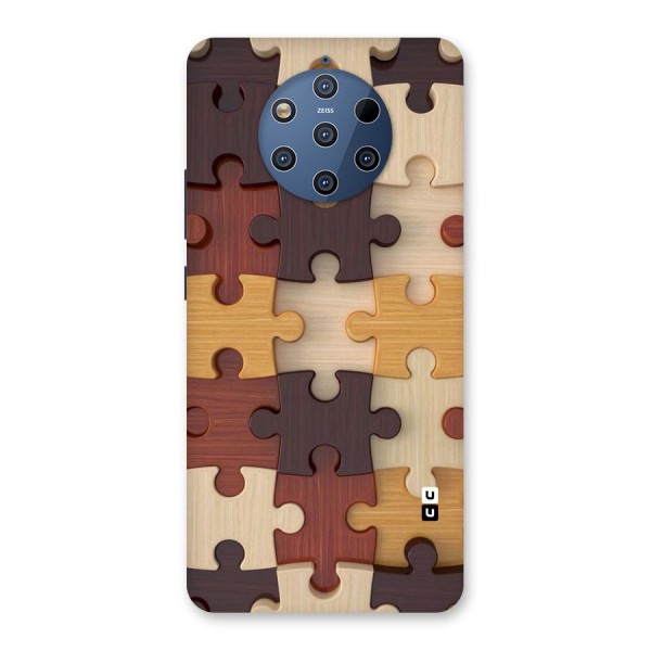 Wooden Puzzle (Printed) Back Case for Nokia 9 PureView