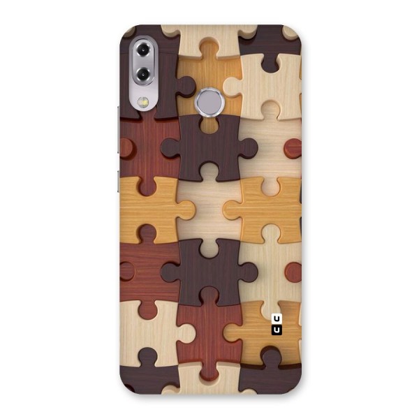 Wooden Puzzle (Printed) Back Case for Zenfone 5Z