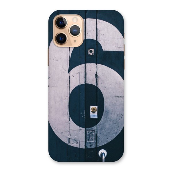 Wooden Six Back Case for iPhone 11 Pro