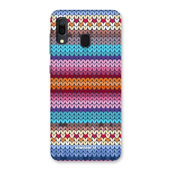 Woolen Back Case for Galaxy A30