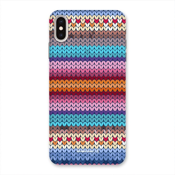 Woolen Back Case for iPhone XS Max