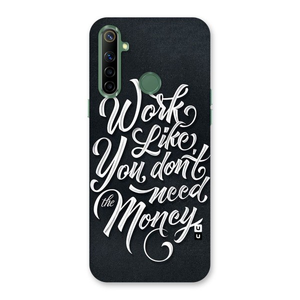 Work Like King Back Case for Realme Narzo 10